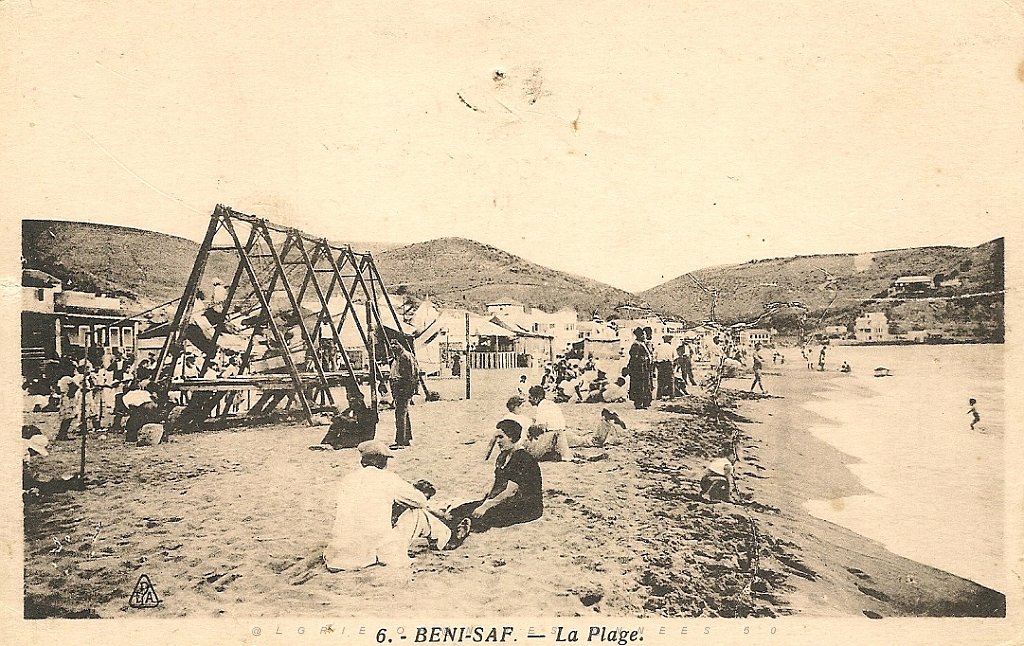 Beni-Saf plage vers 1940.JPG